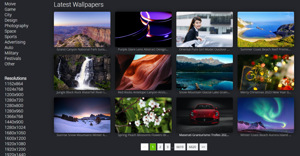 고화질 컴퓨터 4k 배경화면 사이트 추천, 3. 10wallpaper