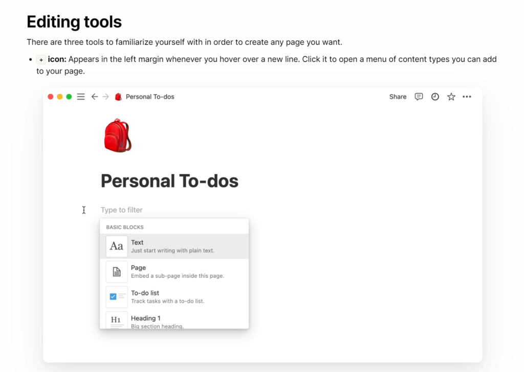 문서 협업 도구 노션