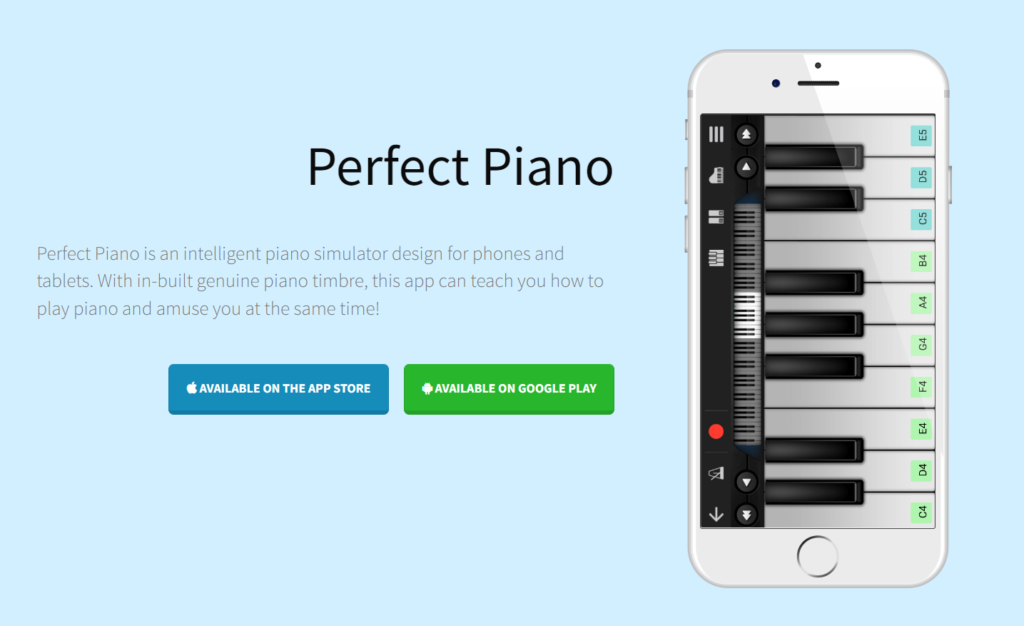 피아노 연습 앱 Perfect Piano