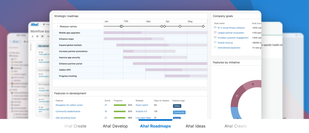 제품 로드맵 도구 Best 5, Aha