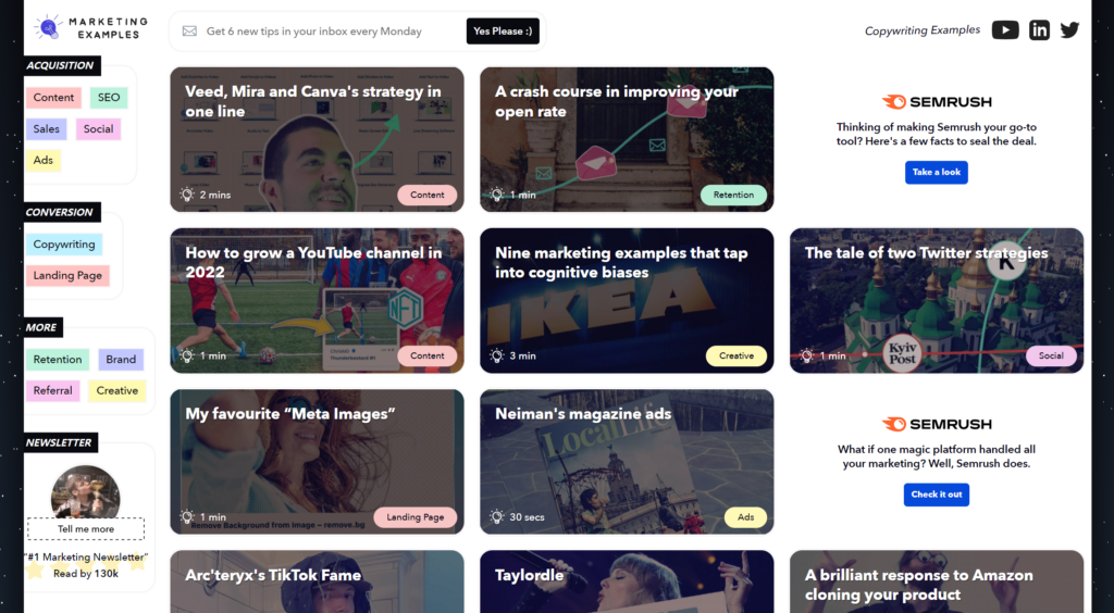 2022년 최고 인기 제품 TOP 20~16, Marketing Examples