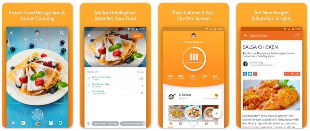 Calorie Mama AI : 음식 식별