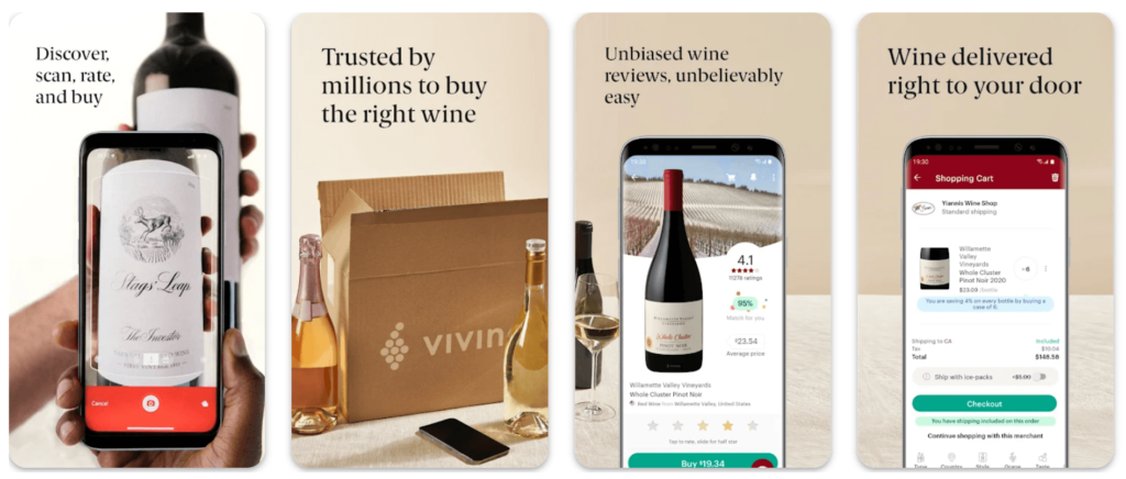 Vivino : 와인 식별