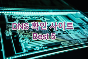 DNS 레코드 확인 사이트 Best 5