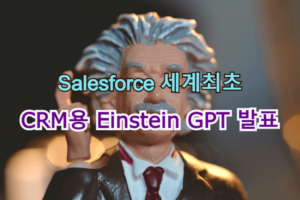Salesforce 세계 최초 CRM용 Einstein GPT 발표
