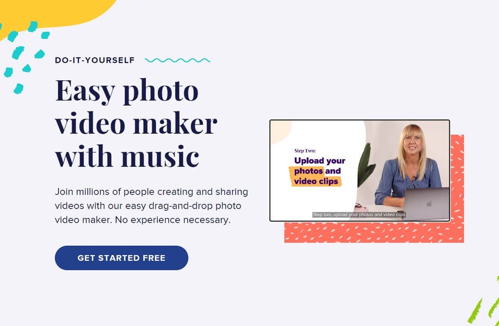 연속사진 동영상 만들기 사이트 Animoto