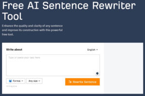 한국어 패러프레이징 사이트 ahrefs Sentence Rewriter