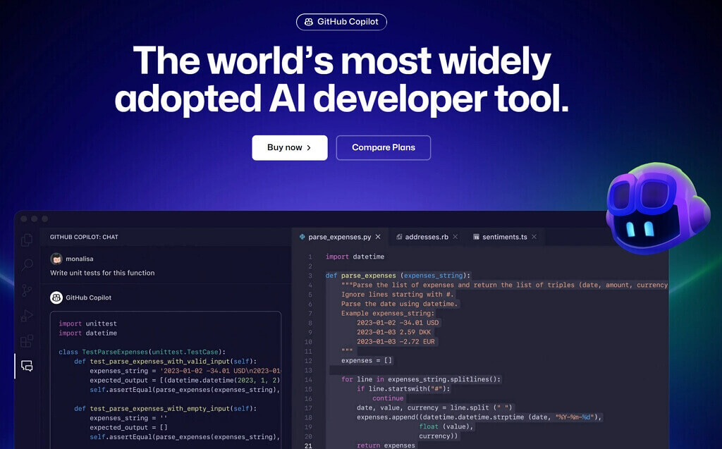 Github Copilot 설치 및 사용법