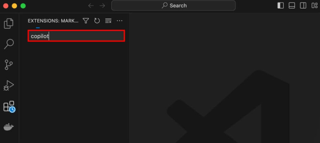 GitHub Copilot 설치 방법: GitHub Copilot"을 검색