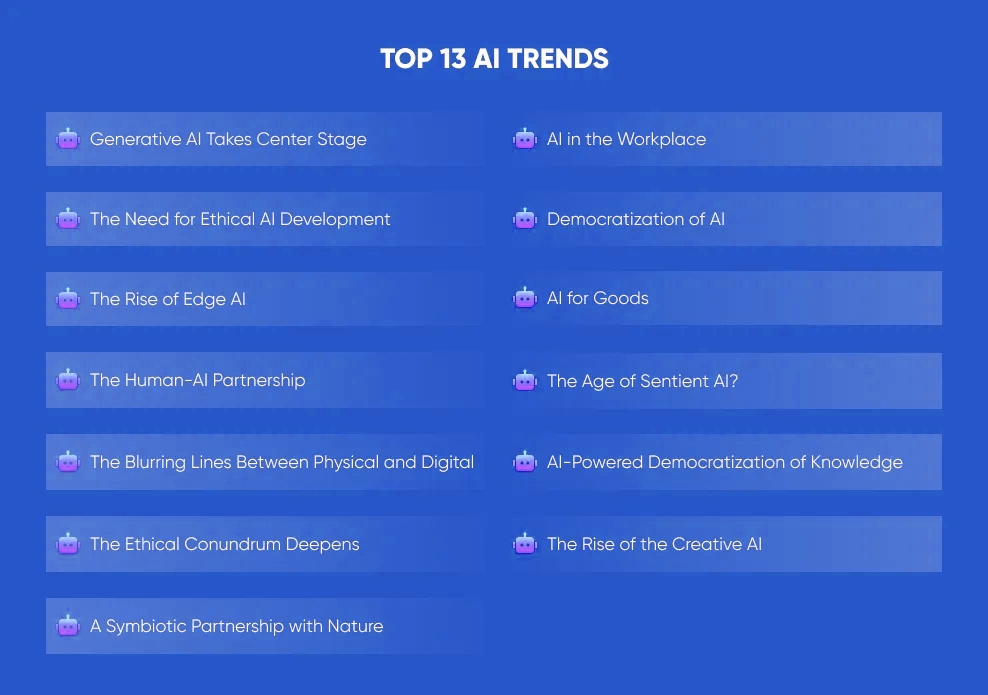 2024년 AI 개발 트렌드 Top13