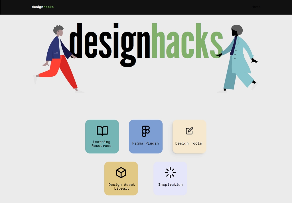 UX 디자인 사례 사이트 Design Hacks
