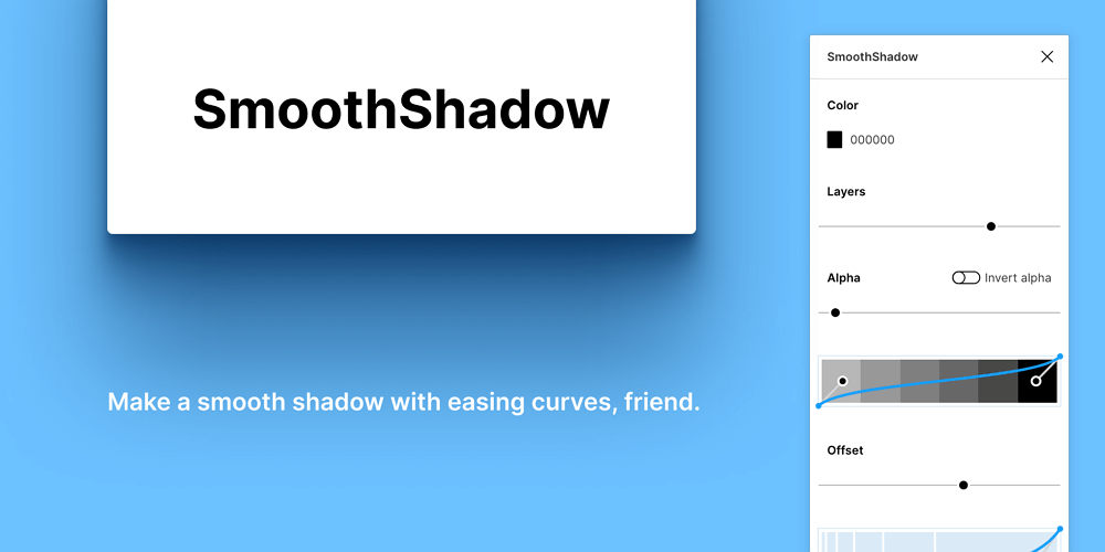 UX 디자인 작업 자동화 피그마 플러그인 - SmoothShadow