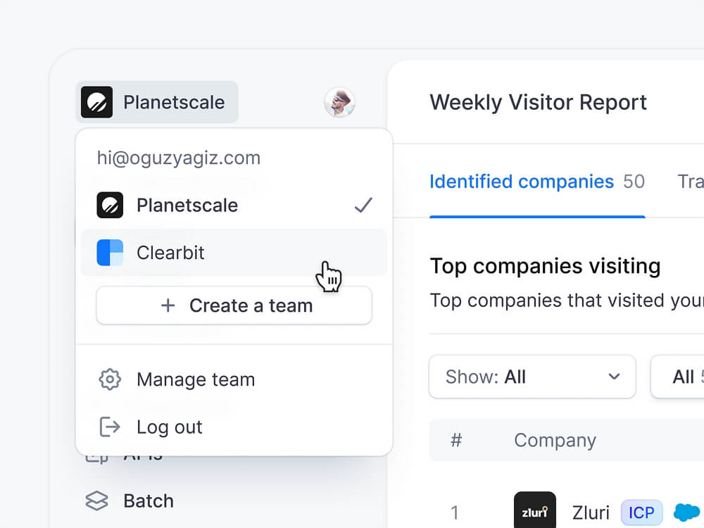 계층구조(Hierarchy)로 쉬운 탐색 제공