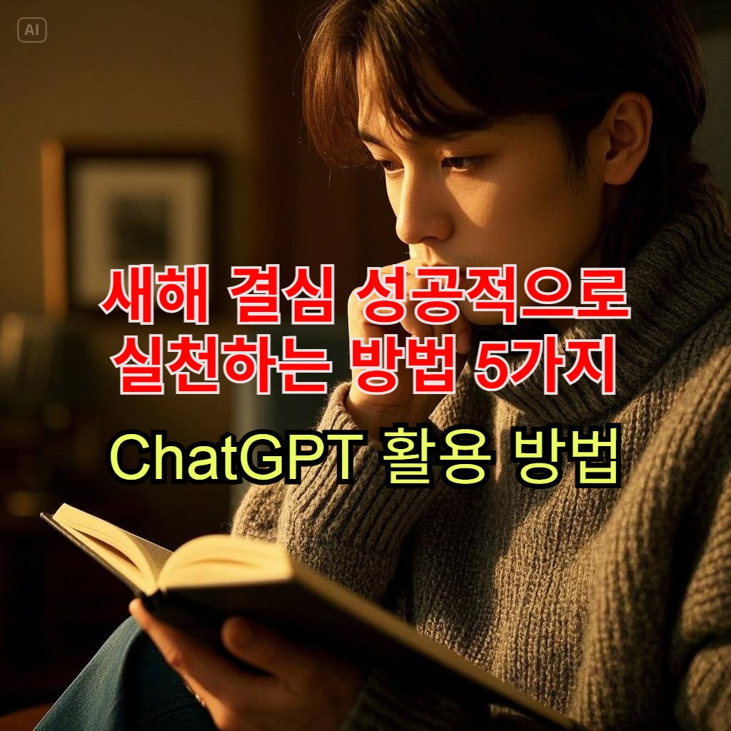 ChatGPT로 새해 결심을 성공적으로 실천하는 방법 5가지