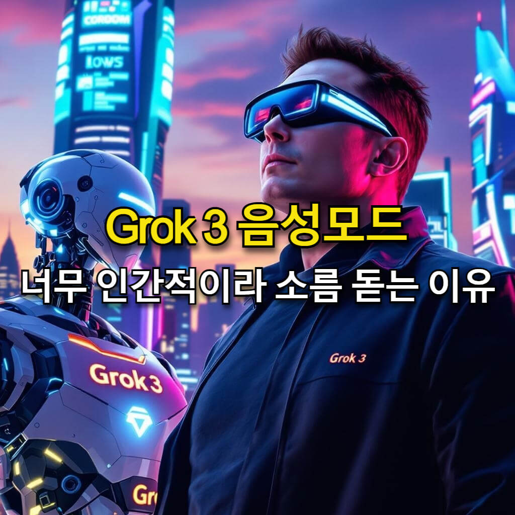 Grok 3의 음성 모드가 너무 인간적이라 소름 돋는 이유