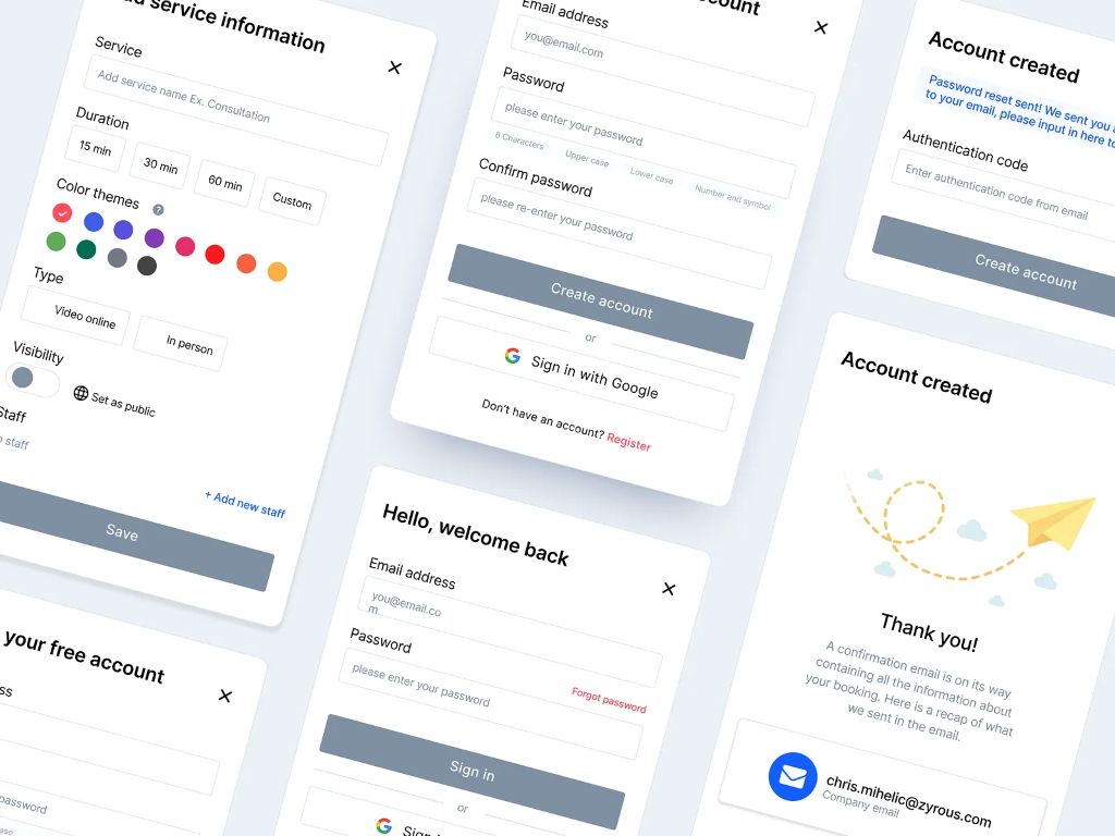 어포던스 디자인 사례, image by dribbble