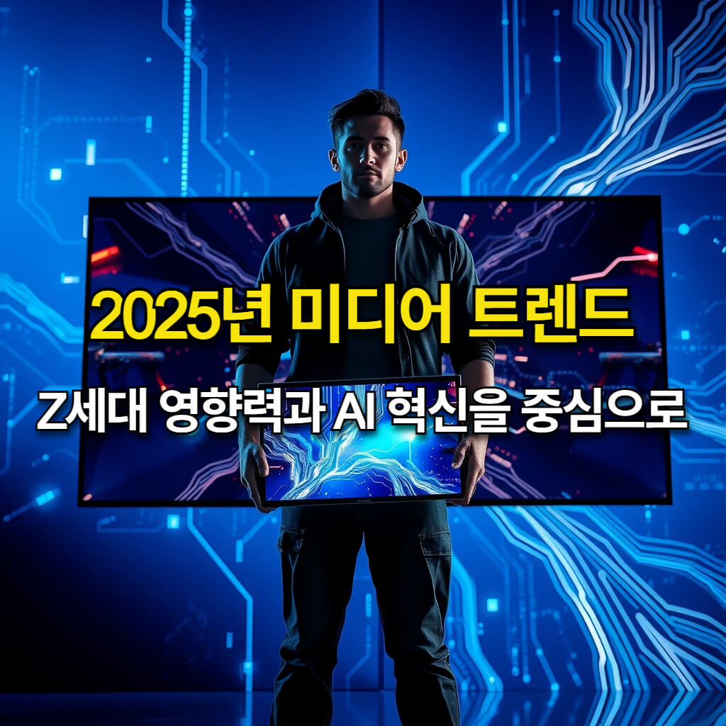 2025년 미디어 트렌드와 마케팅 전략: Z세대 영향력 중심으로