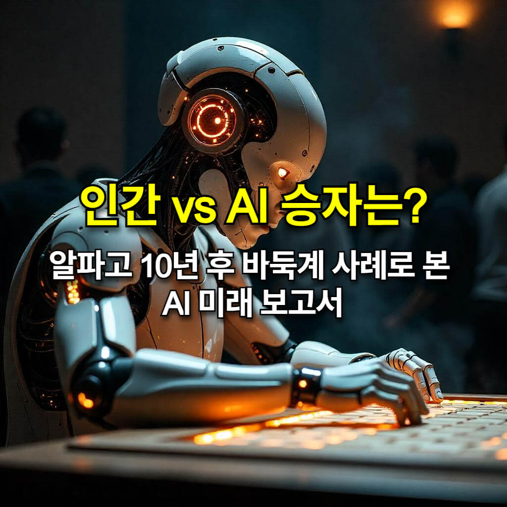 인간 vs AI 승자는? 알파고 10년 후 바둑계 사례로 본 AI 미래 보고서