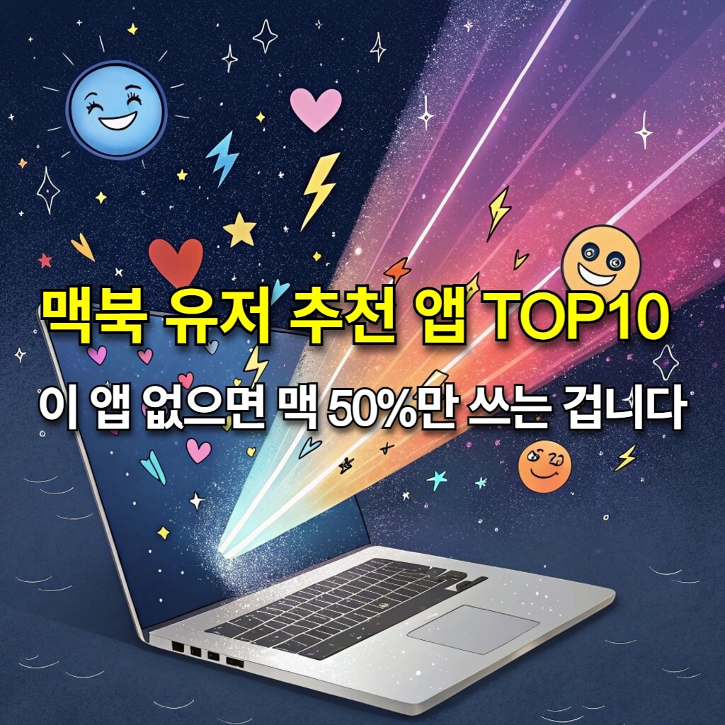 맥북 성능을 200% 끌어올리는 무료 앱 10가지