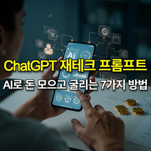ChatGPT 재테크 프롬프트: AI로 돈 모으고 굴리는 7가지 방법 7 ChatGPT Finance Prompts