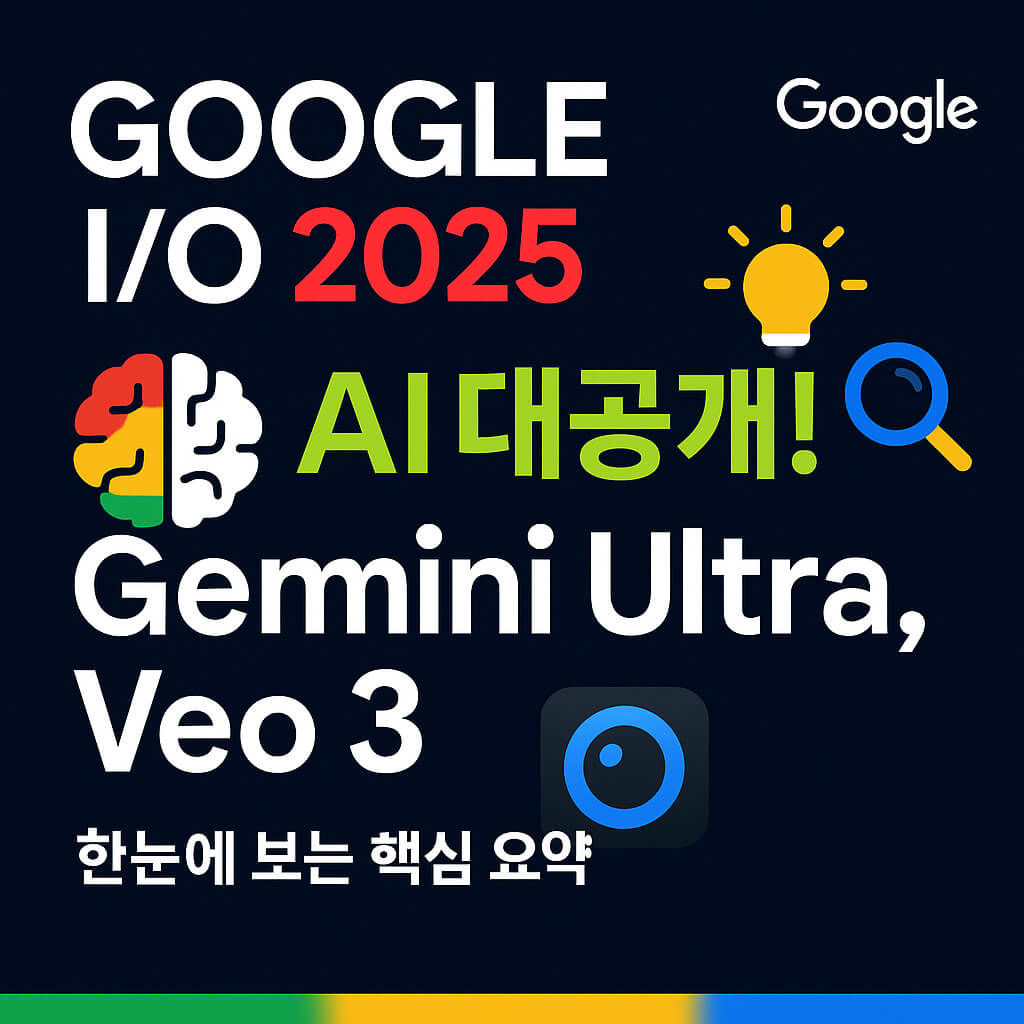 2025 Google I/O 핵심 요약 정리