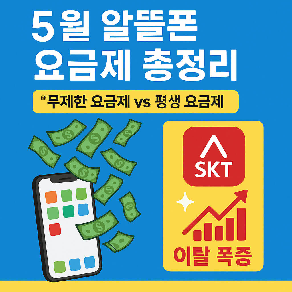 2025년 5월 알뜰폰 요금제 완벽 비교 가이드