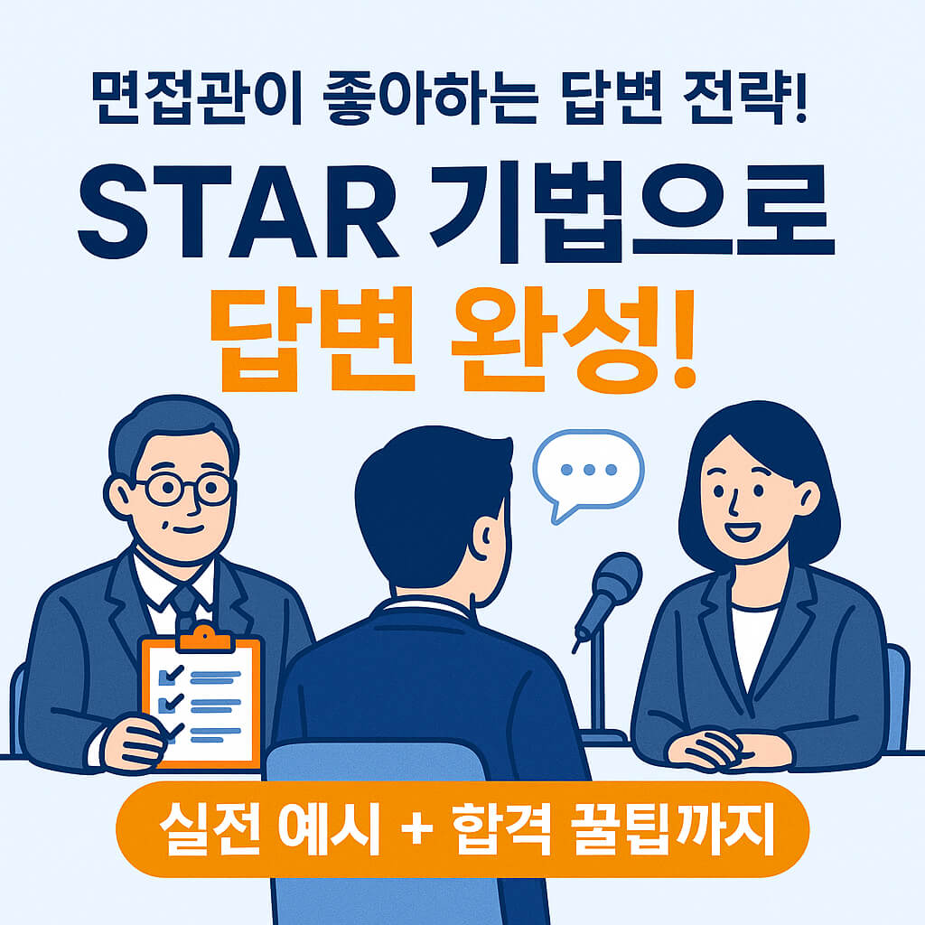 면접 질문에 딱 맞는 STAR 기법 활용법