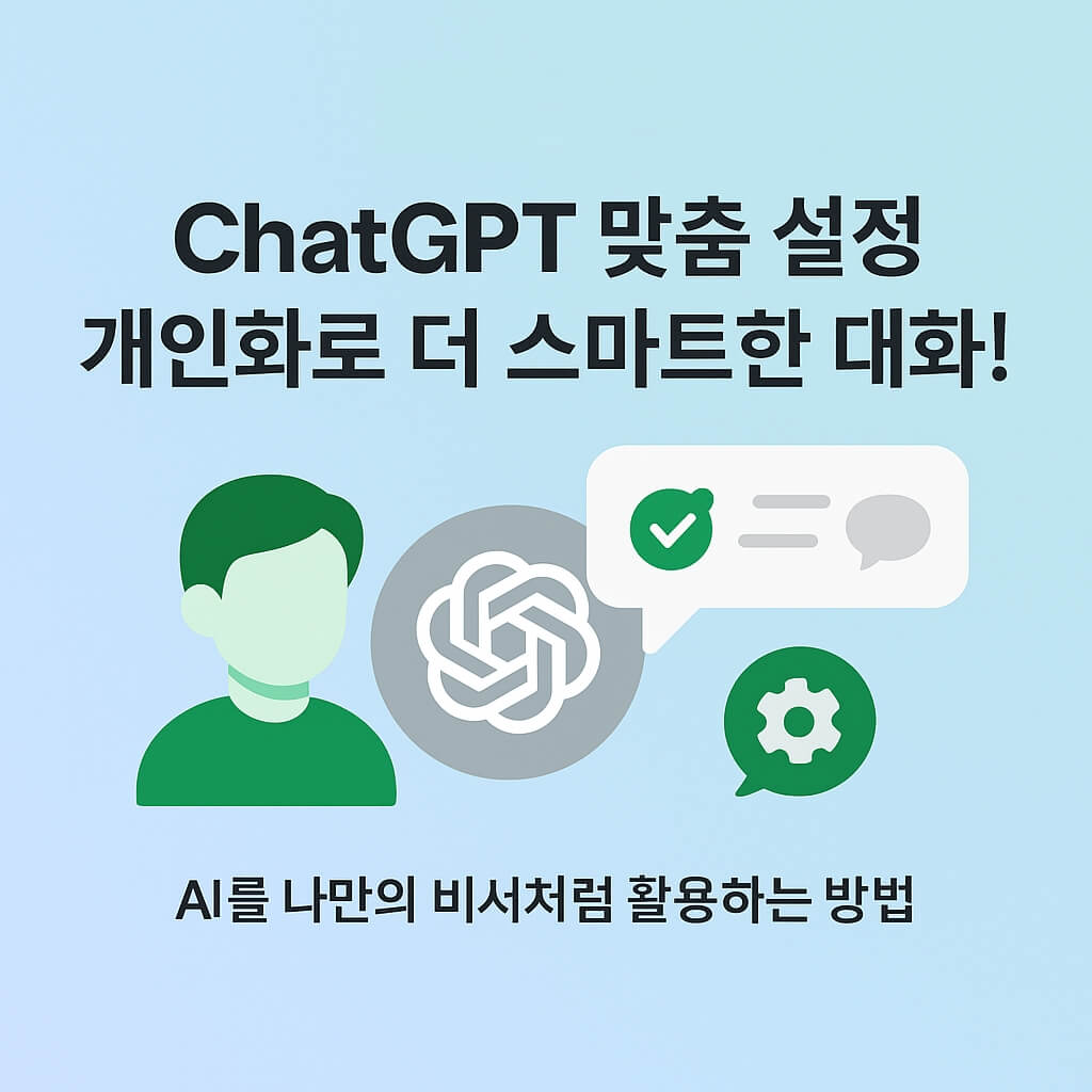 ChatGPT 맞춤 설정 활용법 완벽 가이드