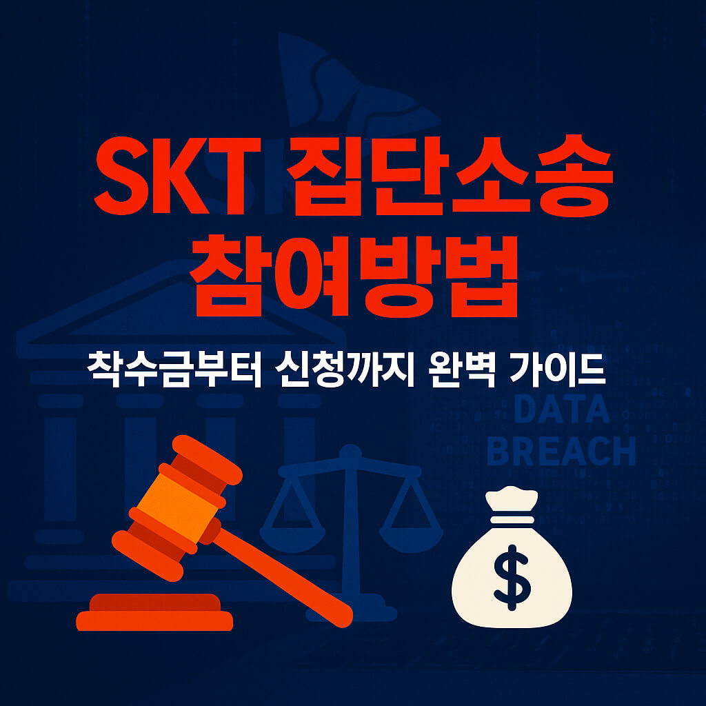 SKT 집단소송 참여방법: 착수금부터 신청까지 완벽가이드