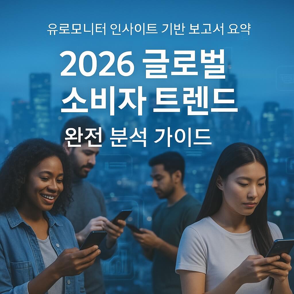 2026 글로벌 소비자 트렌드 완전 분석 가이드