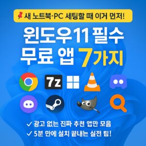 7 Essential Free Apps for Windows 11