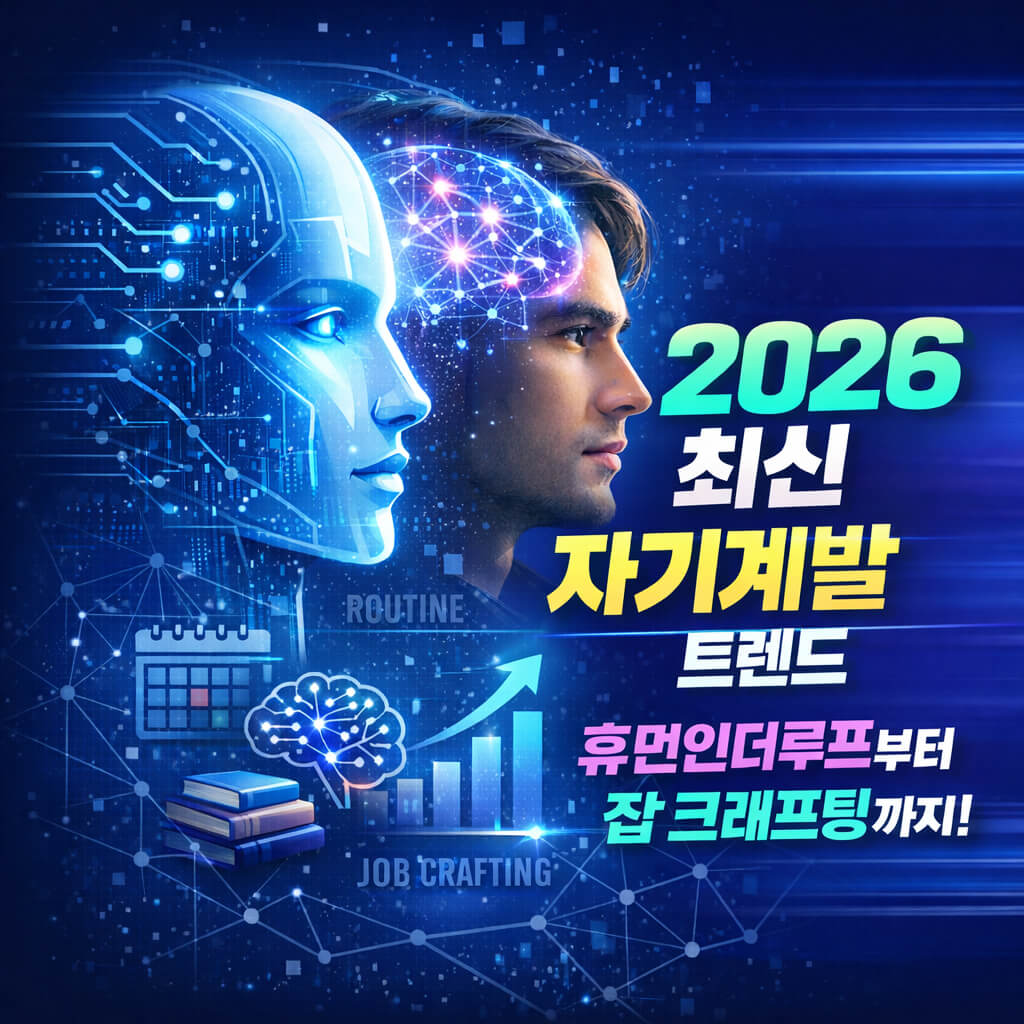 2026년 최신 자기계발 트렌드 | 휴먼인더루프부터 잡크래프팅까지!
