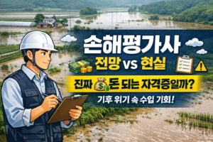 손해평가사 전망 vs 현실|진짜 돈 되는 자격증일까? 손해평가사 전망 vs 현실|진짜 돈 되는 자격증일까?