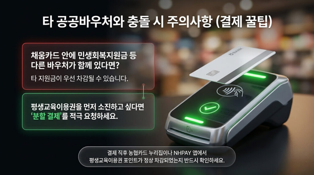 바우처 사용 시 꼭 알아야 할 주의사항