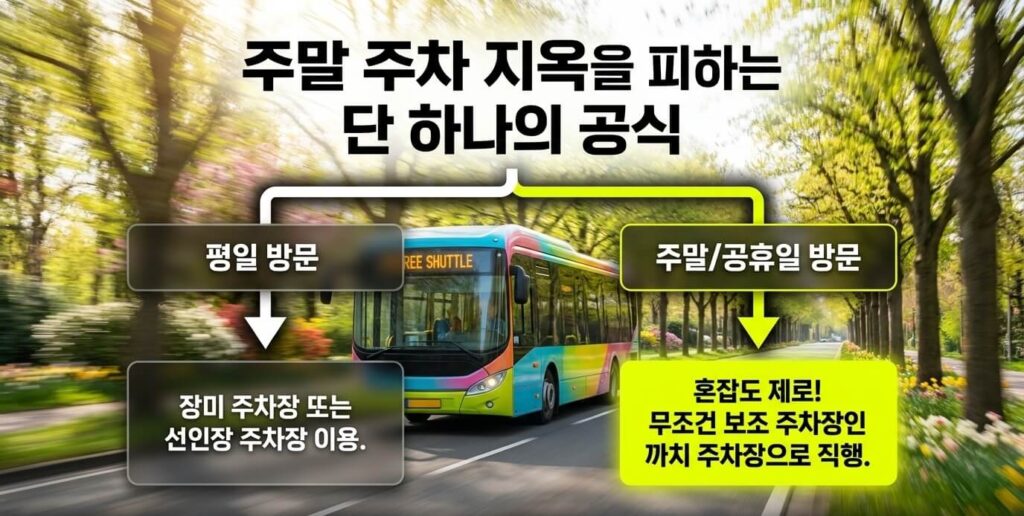 고양 꽃박람회 주차 꿀팁: 임시주차장을 써야 하는 이유