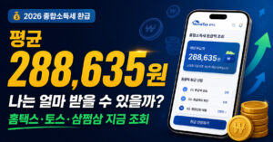 종합소득세 환급 신청 방법 총정리: 평균 28만원, 나는 얼마 받을 수 있을까?