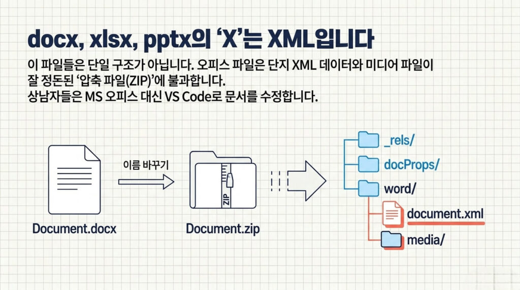 docx zip 변환이 가능한 이유: 파일 구조의 비밀