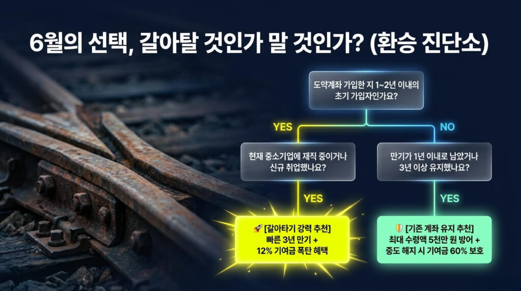 청년도약계좌 갈아타기 전략: 해야 할까, 말아야 할까