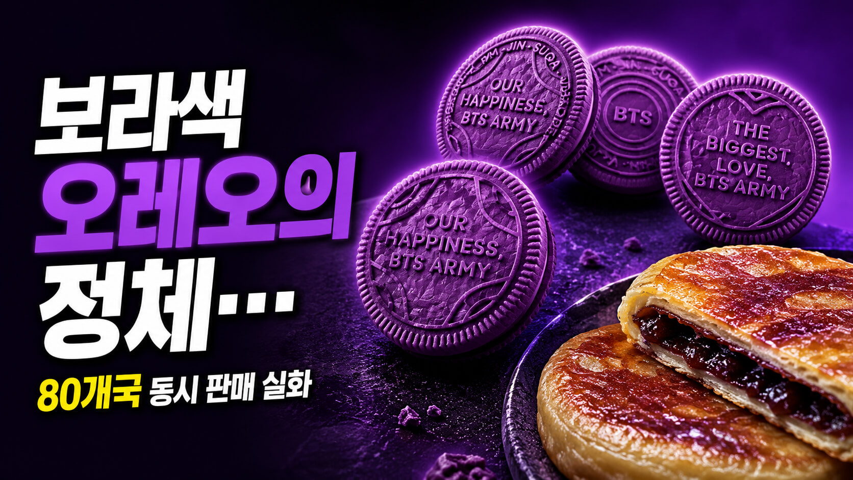 오레오 BTS 호떡 콜라보 총정리: 맛·디자인·가격·구매처 한 번에