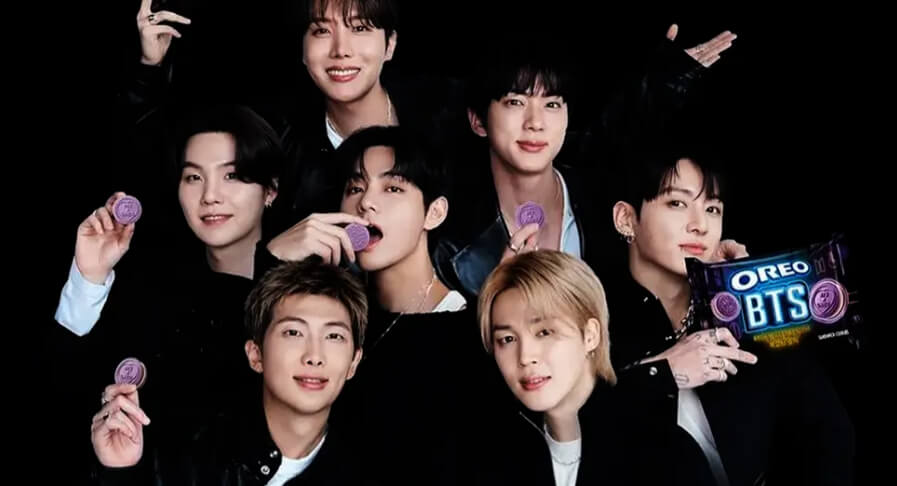 BTS × 오레오가 나오기까지의 흐름