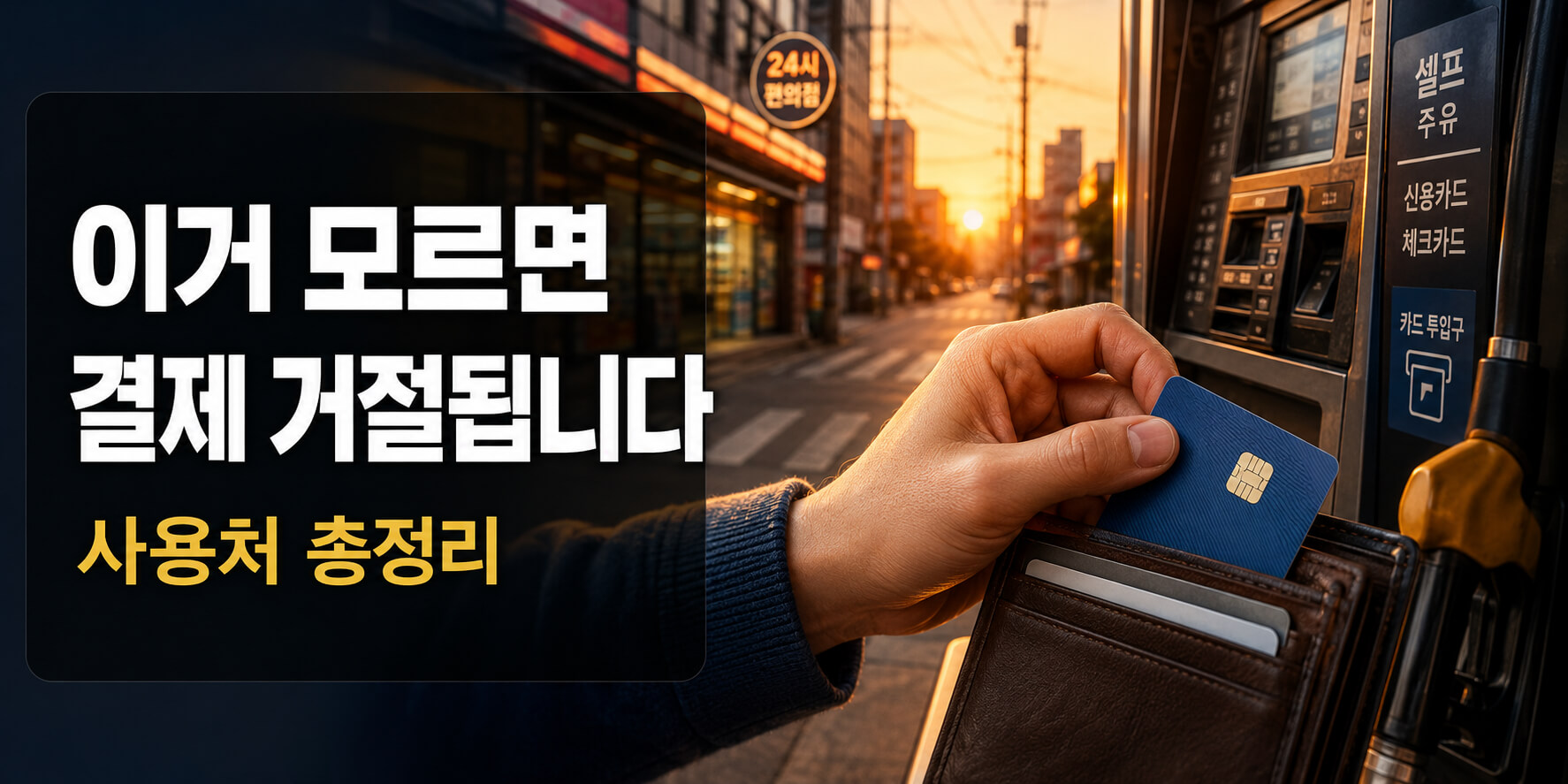 고유가 피해지원금 사용처 총정리: 되는 곳 안 되는 곳과 조회 방법