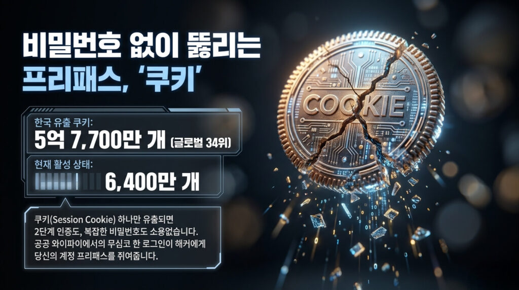AI 시대 개인정보 유출, 한국은 이미 위험 신호: 쿠키 유출