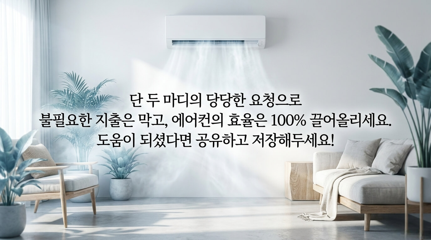 이사할 때 펌프다운, 설치할 때 진공 작업.