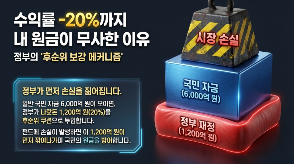 국민성장펀드 원금 보호 구조: 정부가 손실 먼저 흡수