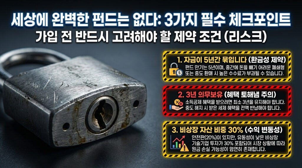 국민성장펀드 가입방법과 중도환매 불이익: 주의사항 필독