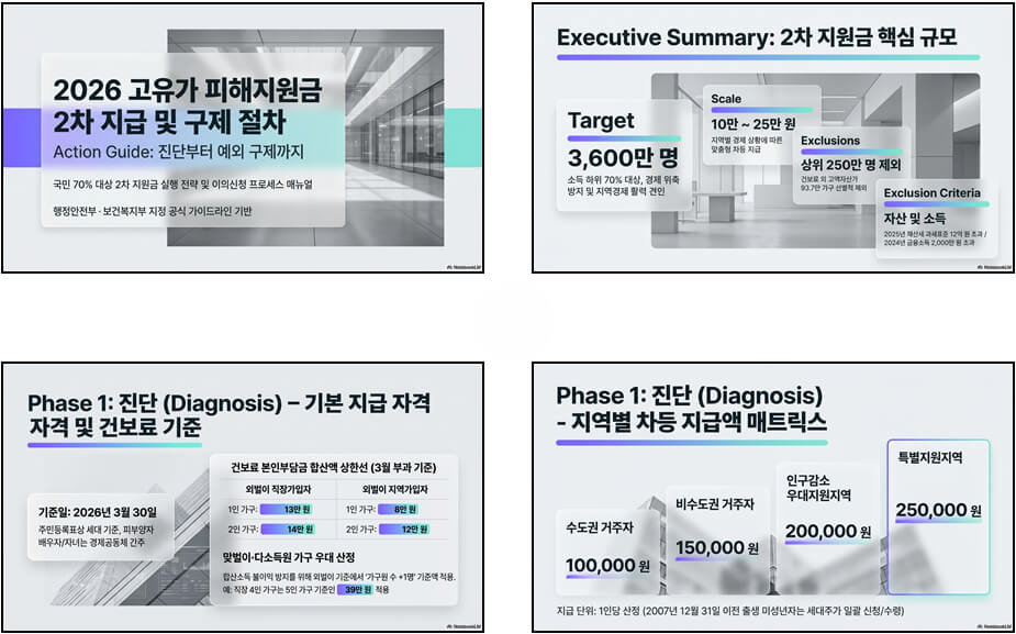 YAML PPT 디자인 스타일 10가지: 03. Neo Gradient Business Plan