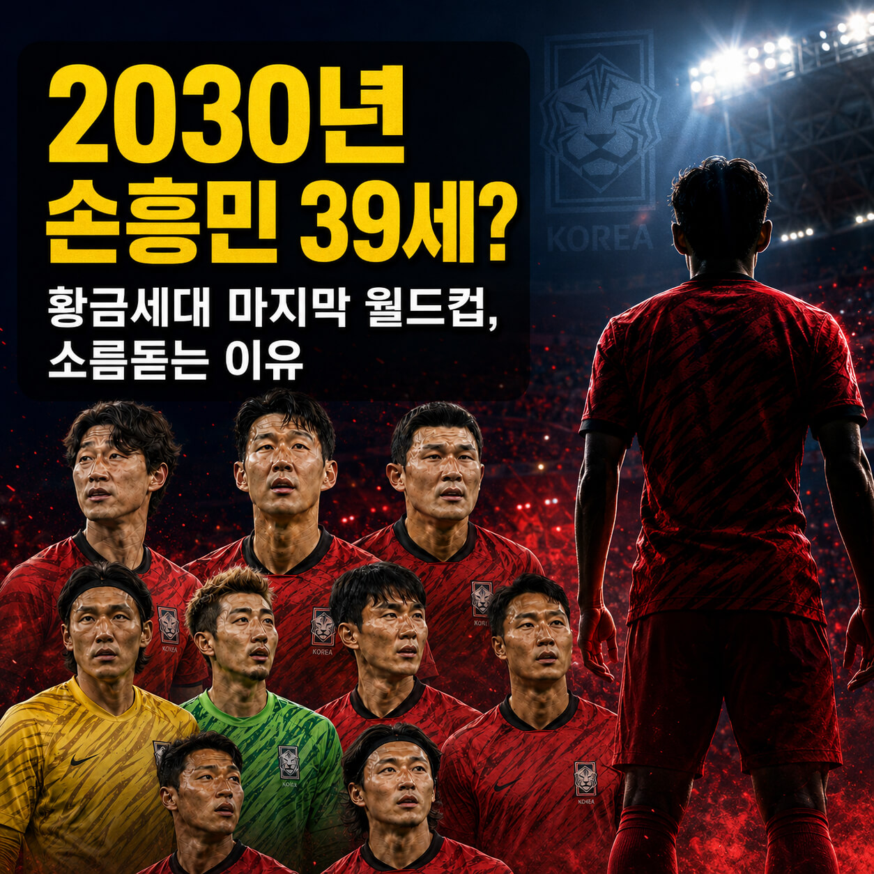 한국 축구 황금세대의 마지막 월드컵, 일본에 뒤처진 진짜 이유