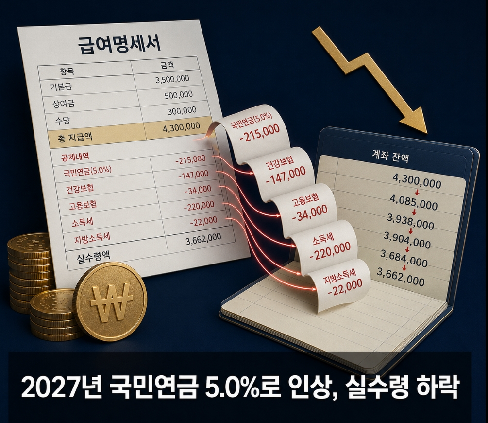 세금과 4대보험 떼면 실수령은 얼마일까