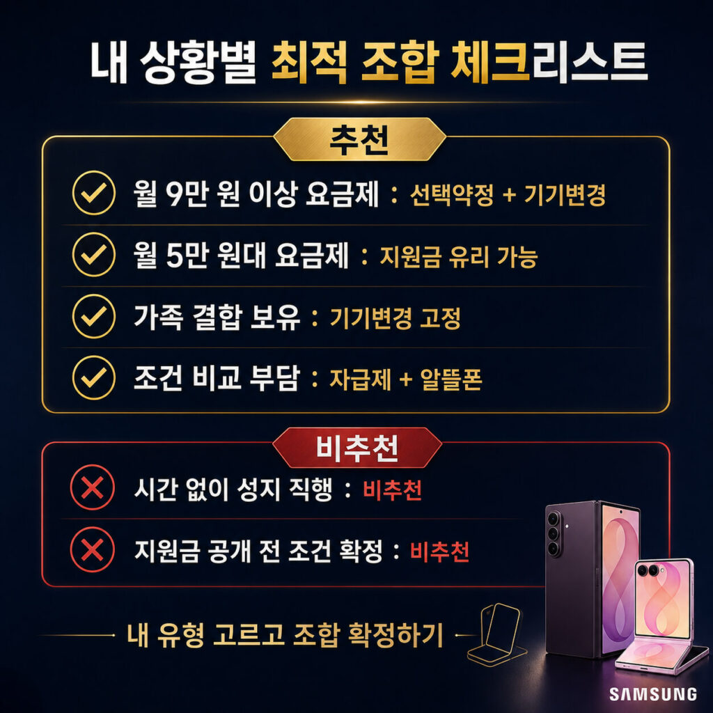추천 대상과 비추 대상: 저라면 이렇게 정리합니다