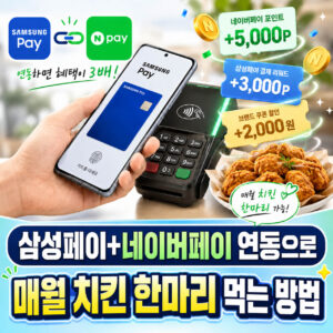 갤럭시 삼성페이 네이버페이 연동으로 카드 혜택 3배 받는 법 갤럭시 삼성페이 네이버페이 연동으로 카드 혜택 3배 받는 법